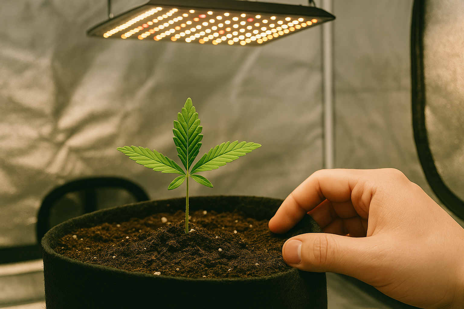 How to Start Growing Cannabis Indoors: Complete Beginner's Guide 2025